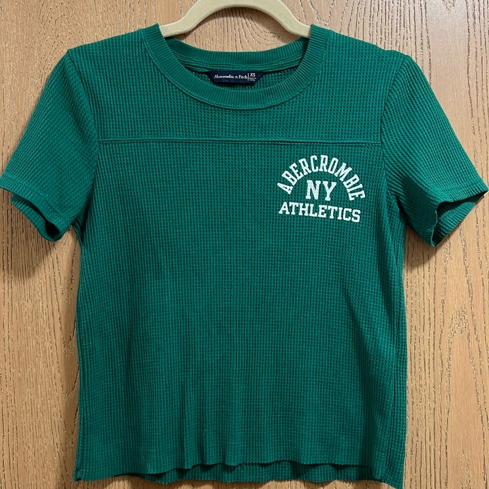 Cropped Thermal Tee - size XS